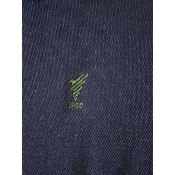 Turtleson Norman Mini Polka Dot Performance Polo Golf Shirt Size XL Long Sleeve - Picture 9 of 12